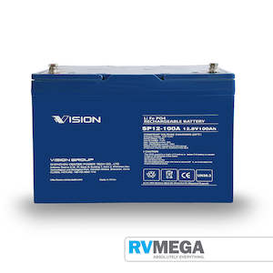 Vision 12V Lithium Deep Cycle Battery - SP 12-100A (3 Year Warranty)