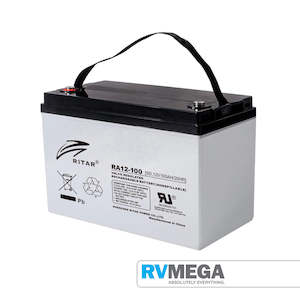 Deep Cycle Batteries: Ritar 12V 100AH AGM Deep Cycle Battery (12 Month Warranty)