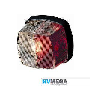 Hella S83 Square Side Marker Lamp Red / White