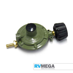 Gas Cylinders Regulators: Gas Regulator 3kg High Flow QCC with 8mm Brass Tail