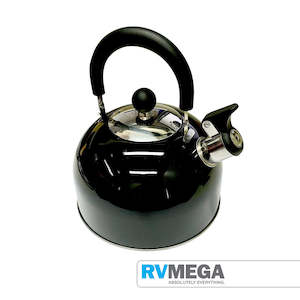 Cookware Kettles: Whistling Kettle 2.5 Litre Black