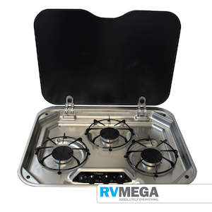 Ovens Hobs Grills: Suburban 3 Burner Cooktop