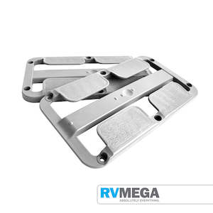 Glass Plate Storage: Froli Wine Glass Holder - Light Grey