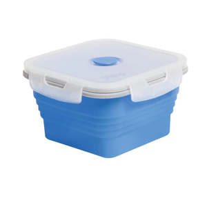 Pop Up Food Containers Blue Medium 2.4L
