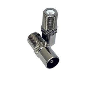 F Socket to Coax Plug