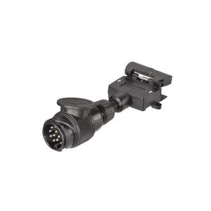 Chassis Coupling Towing Parts: Narva 13 pin Euro Round Car Socket to 7 Pin Flat Trailer Plug