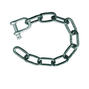 8mm Trailer Safefy Chain & Shackle