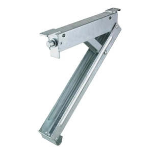 AL-KO Galvanised Corner Steady Stabiliser Bolt on 500mm 654500G