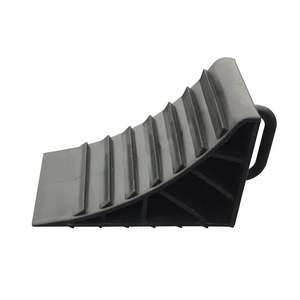 Wheel Chock With Handle - Black