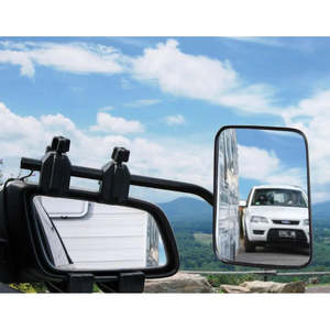 Towing Mirrors: Camec Clip on Towing Mirror