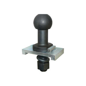 High Rise 50mm Tow Ball Kit 3/4" (19mm) Shaft & Plate