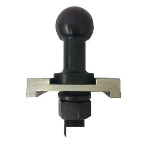 High Rise 50mm Tow Ball Kit 1" (25mm) Shaft & Plate