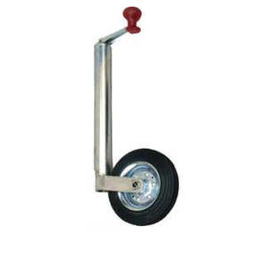 Jockey Wheels And Parts: UK Jockey Wheel - Metal Hub 200mm