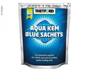 Products: Thetford Aqua Kem Blue Sachets – Waste Holding Tank – Zip bag Discount RV Parts