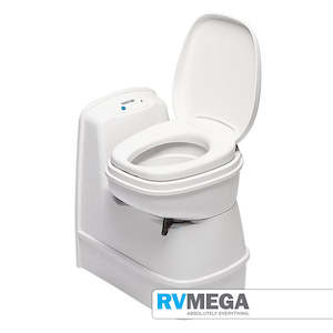 Thetford C250CS Toilet with Low Back + Door (plastic bowl)