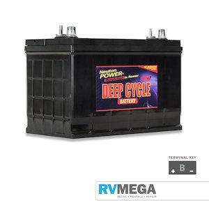 Deep Cycle Batteries: Neuton Power Deep Cycle Battery 105 A/Hr 12 Volt