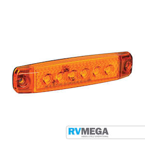 Narva 9-33V Amber LED Side Marker Light