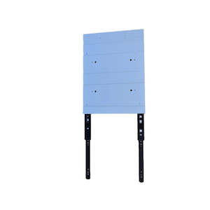 Toilet Spare Parts: Black Moa Slider Rails 40CM Left to Right Slide