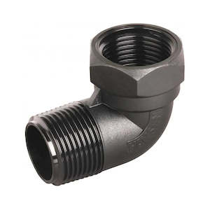 Hansen 20mm Male/Female Threaded Elbow