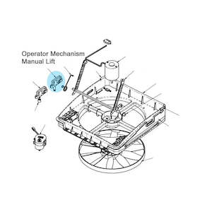 MaxxAir Operator Mechanism - 10-20281K-3CF
