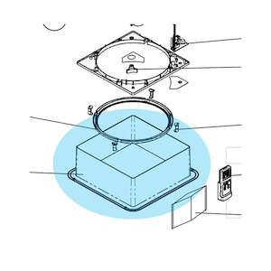 Vent Lids Spare Parts: Maxx Air Garnish Ring 5.75"