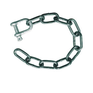 Chassis Coupling Towing Parts: 8mm Trailer Safefy Chain & Shackle