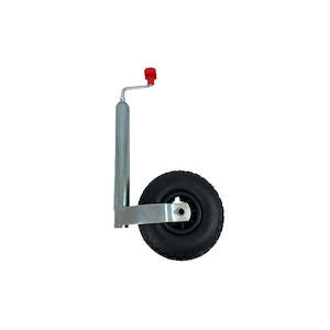 Jockey Wheels And Parts: UK 48mm Jockey Wheel with Pneumatic Tyre (150 kg)