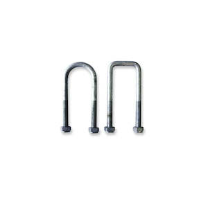 Jockey Wheels And Parts: U Bolts - M12 x 80 x 100mm Square Pair