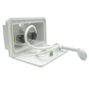 Products: Outside Shower Hot & Cold With Locking Door
