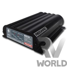 Products: Redarc BCDC1240D. 12V 40A DC-DC Battery Charger - Alternator & Solar Inputs - RV World NZ