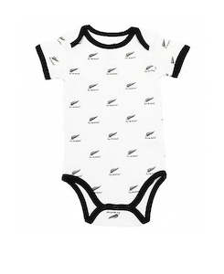 Rugby All Blacks Kids Infants: All Blacks Infants Bodysuit Multi Logo