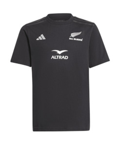 All Blacks Kid's Cotton T-Shirt 2024/2025 Black