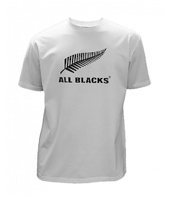 Rugby All Blacks: All Blacks Classic Logo T-Shirt White