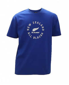 All Blacks NZ Logo T-Shirt Blue