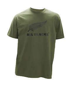 All Blacks Classic Logo T-Shirt Khaki