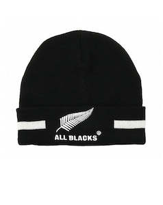 Rugby All Blacks Souvenirs Accessories: All Blacks Turn Up Beanie