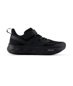 Kids: New Balance Kid's Fresh Foam 625 Bungee Lace with Top Strap Shoe Black