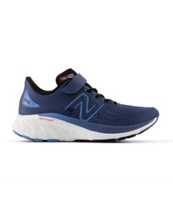 New Balance Kid's Fresh Foam X 860v13 Bungee Lace with Top Strap Shoe Indigo