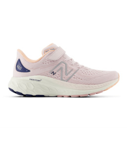 New Balance Kid's Fresh Foam X 860v13 Bungee Lace with Top Strap Shoe Pink