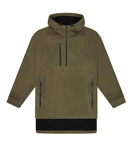 Mens Jackets: Hauroko Windproof Fleece Khaki