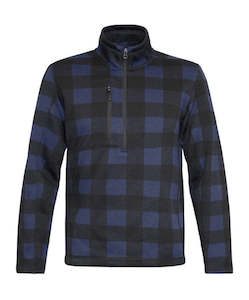 Okarito Half Zip Fleece Blue/Black