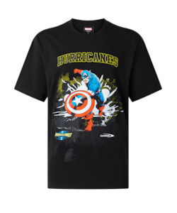 Hurricanes x Marvel Captain America T-Shirt