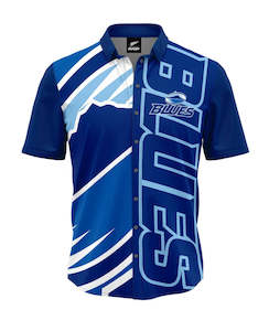 Mens Plus Size: Blues 'Showtime' Party Shirt