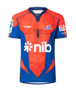 Mens Jerseys: Blues x Marvel Spiderman Jersey
