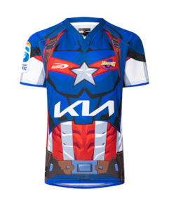 Mens Jerseys: Hurricanes x Marvel Captain America Jersey