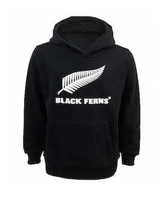 Kids Hoodies: Black Ferns Kid's Hoodie Black