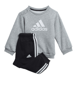 Adidas Infants BOS Jogger Set Grey/Black
