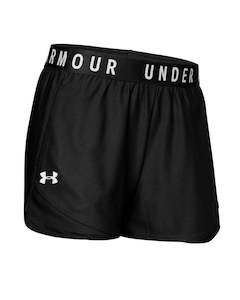 Womens Shorts: Under Armour Women's Play Up Shorts 3.0 Black