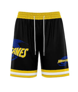 Mens Shorts: Hurricanes 'Hoops' Basketball Shorts