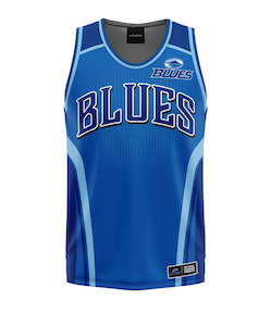 Rugby Super Rugby: Blues 'Hoops' Basketball Singlet